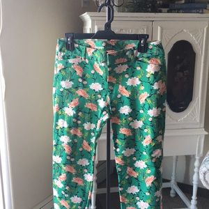 Green Pixie Mid-rise Old Navy Pants